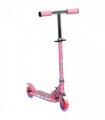 Scooter for Kids Ages 3-7 W/ Lights Music Adjustable Height Folding Frame - Pink