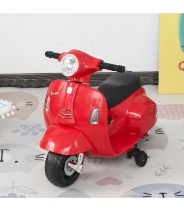 Vespa Licensed Kids Ride On Motorcycle 6V Battery Powered Electric Toys