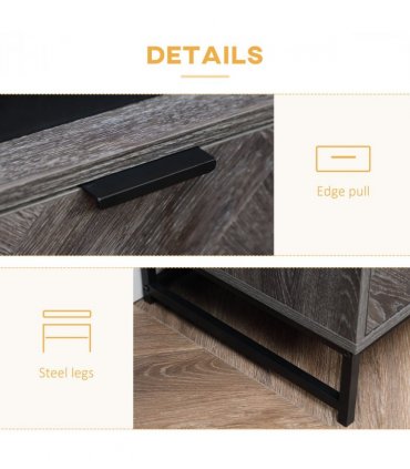 Nightstand, Bedside Table with Drawer and Shelf End Table Living Room, Bedroom