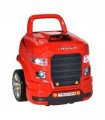 Kids Truck Engine Toy Set w/ Horn, Light, Car Key for 3-5 Years Old Red