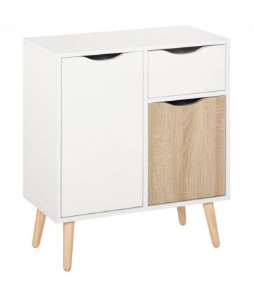 Floor Cabinet Storage Cupboard Sideboard with Drawer for Bedroom, Living Room