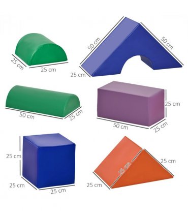 11 Pcs Kids Soft Foam Puzzle Play Blocks Set Learning Toddler Activity Fun Toy