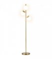 Floor Lamp Gold Metal 169H x 27cm Modern 3 Light Tree Standing for Living Room