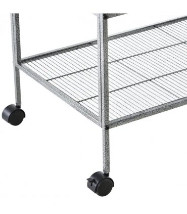 Large Bird Cage for Finch Canaries Parakeets Cockatiels W/ Food and Water Bowls