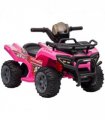 Kids Ride-on Four Wheeler ATV Car Pink Electric 45min Play 45H x 70L x 42Wcm