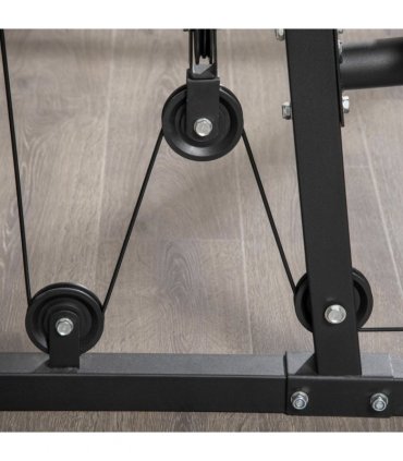 Multifunction Home Gym Machine with 45kg Weight Stack, for Full Body Workout