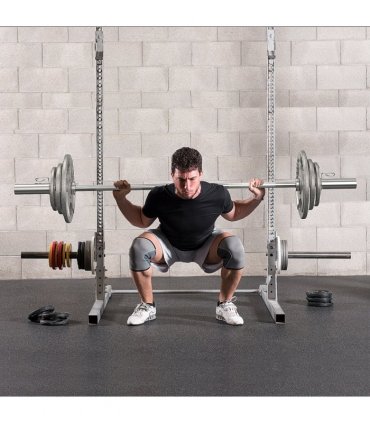 Olympic Weight Plates Steel Silver 2" 2 x 10kg Set for Strength Training