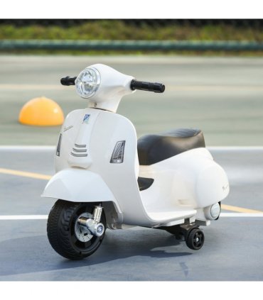 Vespa Licensed Kids Ride On Motorcycle 6V Battery Powered Electric Toys