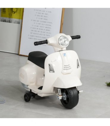 Vespa Licensed Kids Ride On Motorcycle 6V Battery Powered Electric Toys