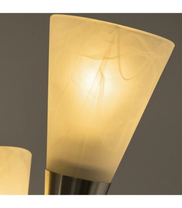 Modern Floor Lamp for Living Room Bedroom, 3 Light Upright Standing Lamp