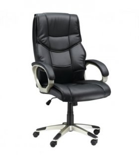 Executive Computer Office Desk Chair PU Leather Swivel Chairs High Back
