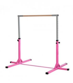 95-145 Hcm Professional Gymnastics Horizontal Bar For Kids Home Gym Fitness