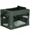 48.5cm Foldable Pet Carrier, Cat Bag w/ Cushion, for Miniature Dogs - Grey