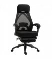 Swivel Office Chair Recliner Lunch Break Chair Adjustable Height w/ Footrest