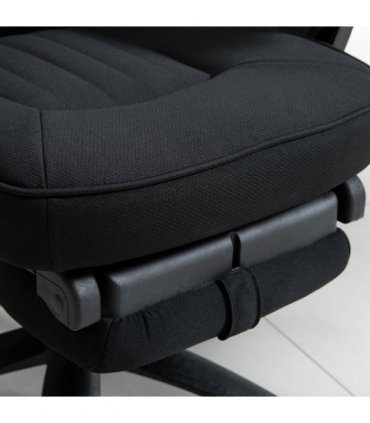 Swivel Office Chair Recliner Lunch Break Chair Adjustable Height w/ Footrest