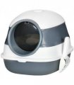 Cat Litter Tray with Lid, Hooded Cat Litter Box w/ High Side, Deodorant, Scoop