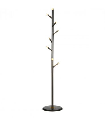 Freestanding Coat Rack Stand Industrial Coat Hanger with 6 Hooks for Hallway
