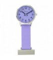 Ravel Purple Silicone Nurses Fob Watch R1107.7