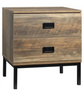 End Table Metal Frame Bed Side Table Storage Drawer Bedroom Living Room Coffee