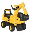 HOMCOM CAT Licensed Kids Construction Ride-On Digger w/ Shovel, for 1-3 Years