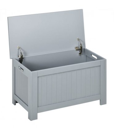 Large Storage Box Toy Chest Cabinet Unit Organizer with Lid & Safety Hinges