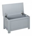 Large Storage Box Toy Chest Cabinet Unit Organizer with Lid & Safety Hinges