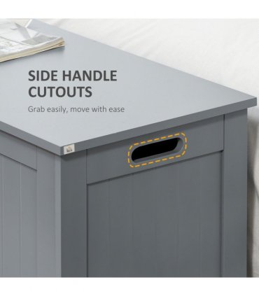 Large Storage Box Toy Chest Cabinet Unit Organizer with Lid & Safety Hinges