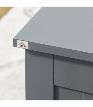 Large Storage Box Toy Chest Cabinet Unit Organizer with Lid & Safety Hinges