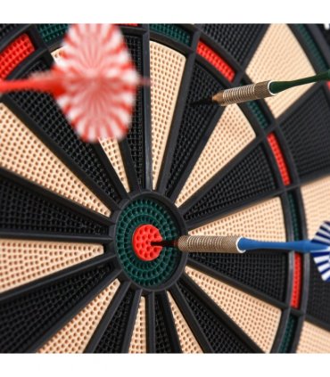 Electronic Dartboard LED Digital Score 27 Games with 12 Soft Darts Ready-to-Play