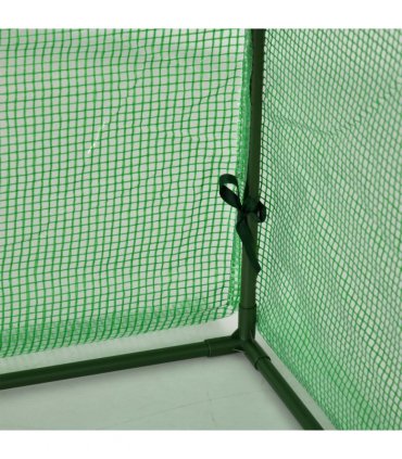 Tunnel Greenhouse Green Grow House Steel Frame Garden Backyard w/ Zipped Doors