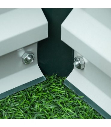 Steel Green 120 cm x 60 cm x 30.5 cm Raised Garden Bed Planter Growing Box