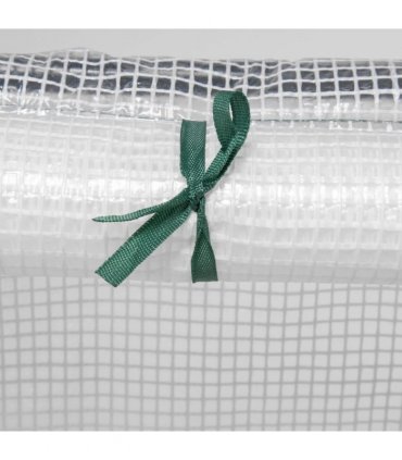 Greenhouse Poly tunnel Steel White 180L x 90W x 90Hcm Mini Small for Plants