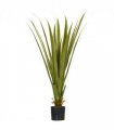 HOMCOM Potted Artificial Plants Agave Succulent for Desk Indoor Outdoor, 90cm