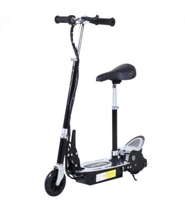 HOMCOM Teen Foldable Electric Scooters Electric Battery 120W w/ Brake Kickstand