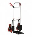 DURHAND Climbing Stairs Trolley Hand Trucks 6-Wheels Foldable Load Cart Steel