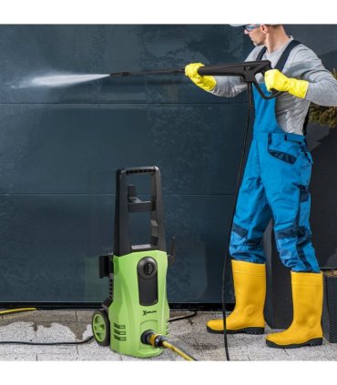 Garden Power Washer 1800W 150 Bar Green 35W x 27D x 78H cm - Complete Kit
