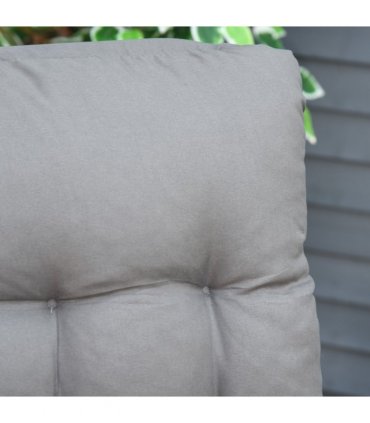 Outsunny 2 PCS Reclining Zero Gravity Chair Folding Lounger Cushion Dark Grey