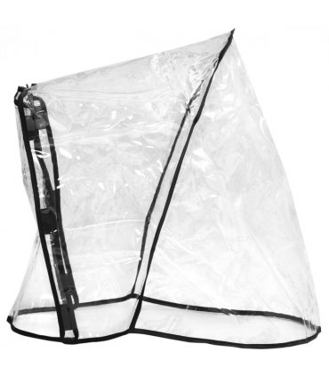 Dog Stroller Rain Cover Clear 60 x 34 x 68 cm Lightweight Portable Easy Access