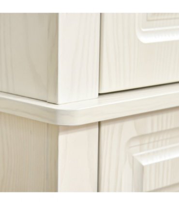 HOMCOM 180cm Kitchen Pantry Storage Cabinet Server Food Organizer, White