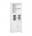 Kitchen Cupboard Storage Cabinet White 60cm x 30cm x 162cm Adjustable Shelves