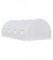Outsunny 6 x 3 x 2 m Polytunnel Greenhouse w/ Zippered Door and 8 Windows
