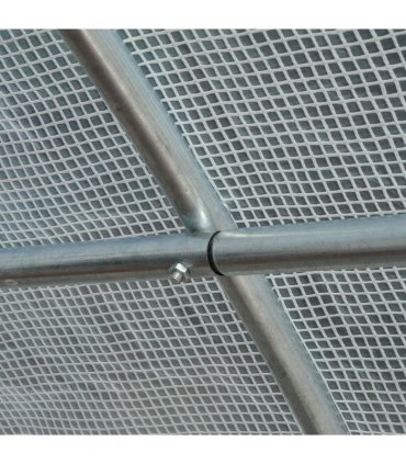 Outsunny 6 x 3 x 2 m Polytunnel Greenhouse w/ Zippered Door and 8 Windows