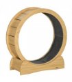 Cat Treadmill, Wooden Cat Running Wheel with Brake, Cat Exercise Wheel