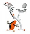 2-In-1 Upright Exercise Bike 8-Level Adjustable with Pulse Sensor Orange