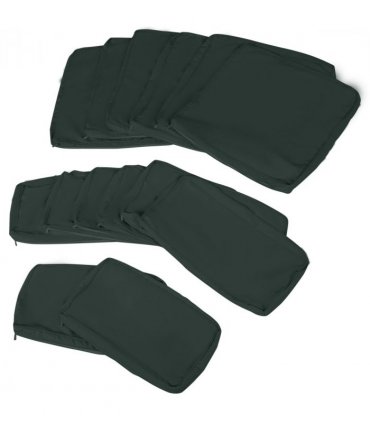 Polyester Grey 65cm x 65cm x 8cm Cushion Covers Pack of 14 Seat Large Small