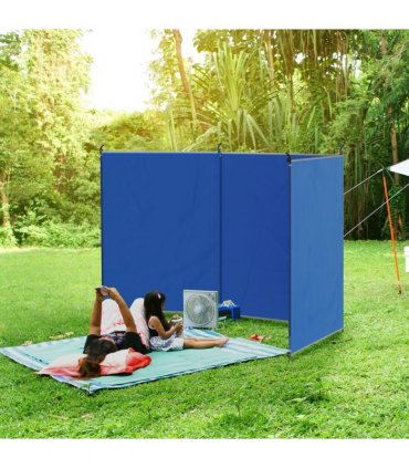 Camping Windbreak Portable Wind Blocker Privacy Wall, 4.5m x 1.5m