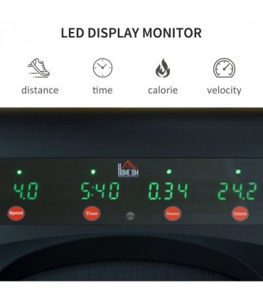 Walking Machine w/ LED Display & Remote Control Exercise Jogging Fitness