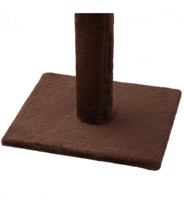 Floor to Ceiling Cat Tree for Indoor Cats 5-Tier Kitty Tower Brown