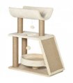 Cat Tree Kitten Tower w/ Scratching Post, Pad, Bed, Perch, Toy Ball