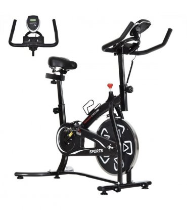 Exercise Training Bike Indoor Cycling Bicycle Trainer LCD Monitor